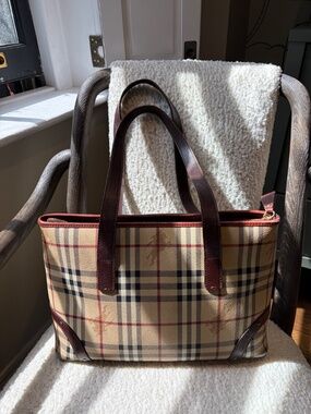Vintage Burberry Tote